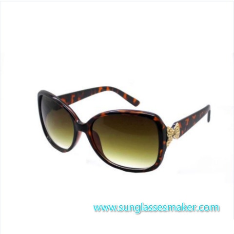2013 Fashion Ladies Spectacles Black Mix Red Sunglasses