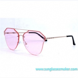 Italy Design High Quality Fashion Metal Frame Sunglasses Ce and FDA